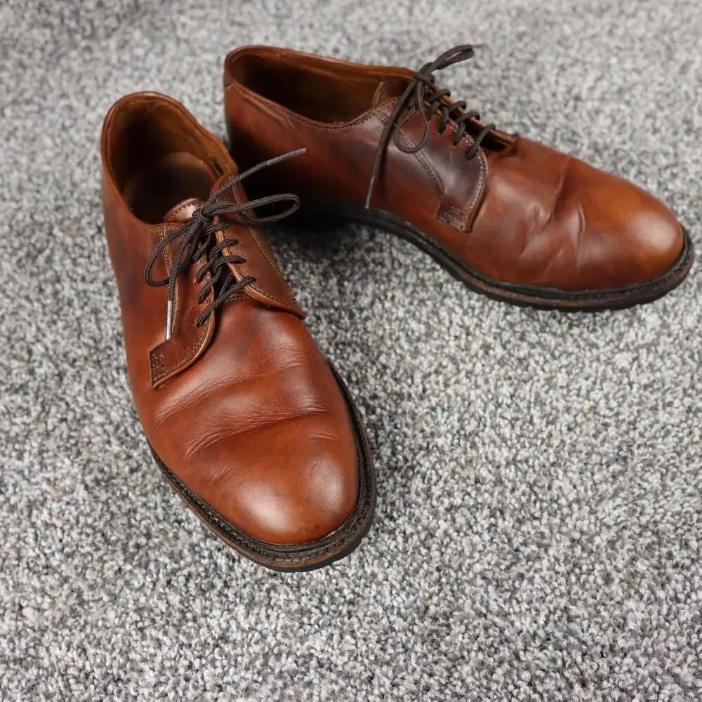 Allen Edmonds Men's‎ Size 9 Vintage Derby Leather Loafers Tan